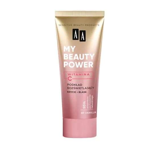 AA my beauty power rozświetlający podkład – czy warto go kupić? AA my beauty power rozświetlający podkład – czy warto go kupić?