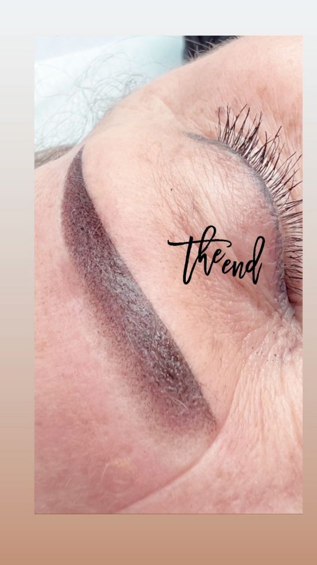 Cover starego makijażu permanentnego wykonanego już lata temu w innym salonie. #pmubrows #coverbrows #metamorfoza