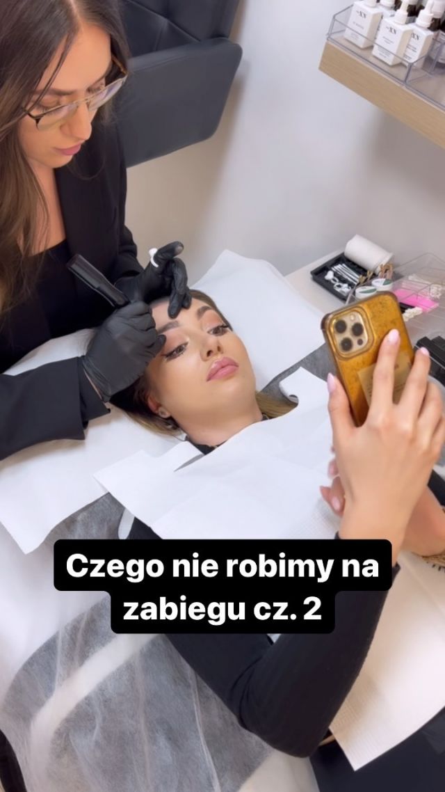 Czego nie robić na zabiegu makijażu permanentnego i wielu innych zabiegach cz. 2 😂  #pmu #humor #funnyvideos #pmusilesia